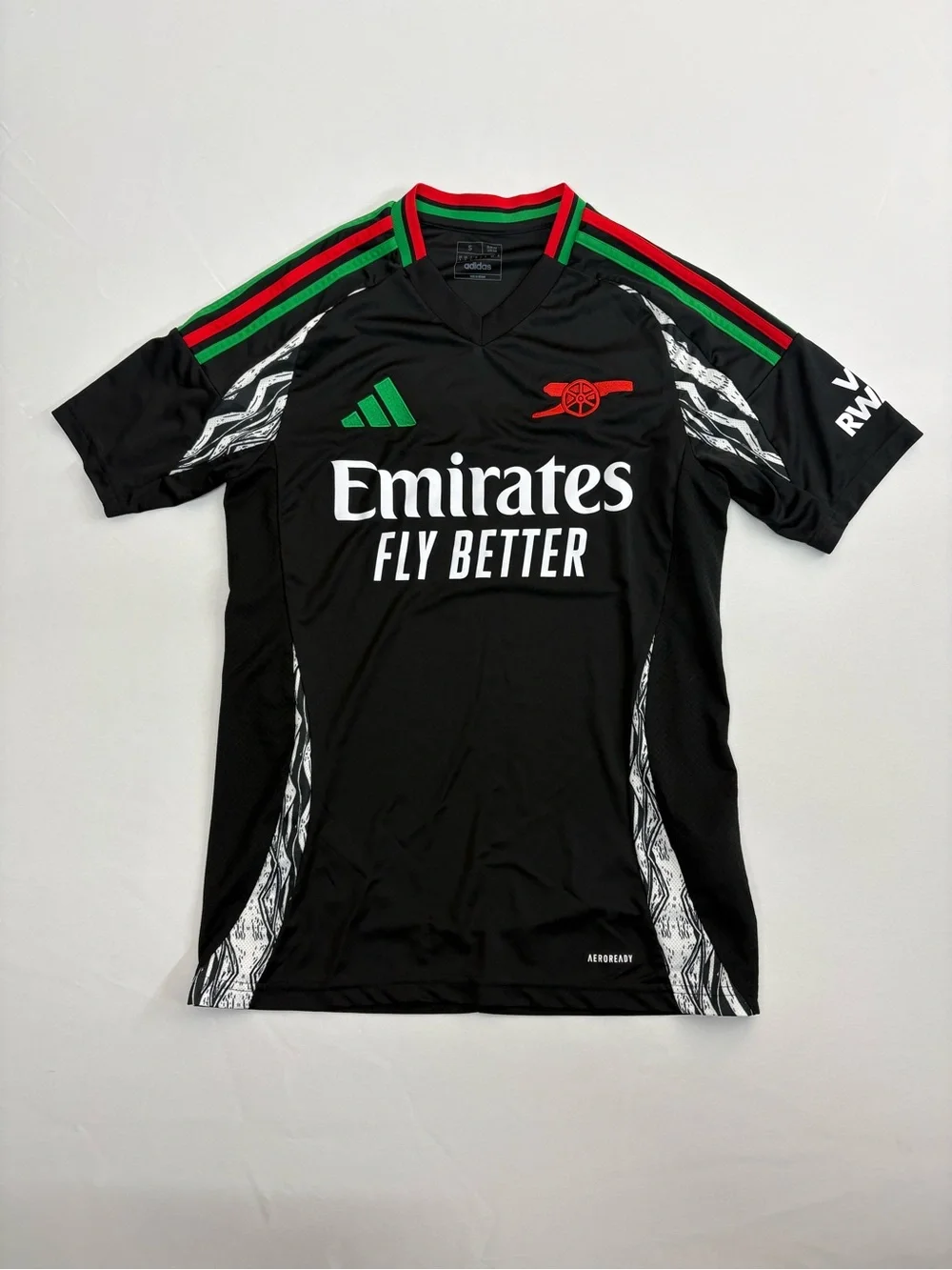 Adidas Arsenal - 2024/25 Men's Away Stadium Soccer Football Jersey - Size Small